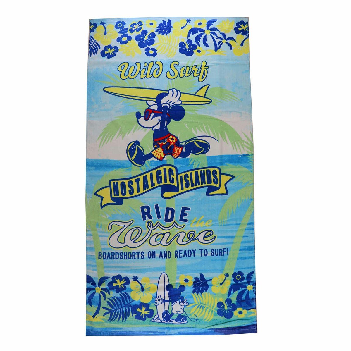 Disney Mickey Mouse Kids Beach Bath Towel for Kids 70x140cm TRHA1311 (Official Disney Product)