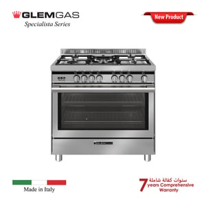 Glemgas Cooking Range GLST9634Ri01 90x60 5Burner