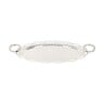 Chefline Oval Tray With Handle SK181 Siver