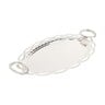 Chefline Oval Tray With Handle SK181 Siver
