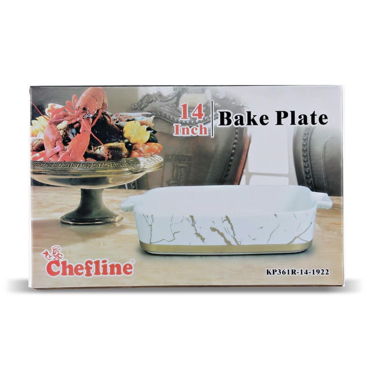 Chefline Ceramic Bake Plate KP361R NE14