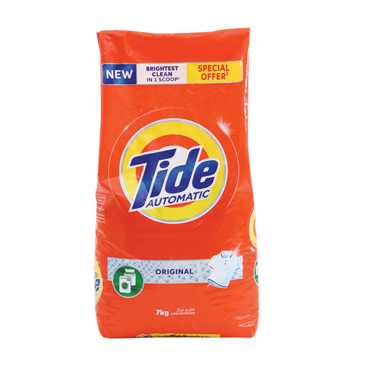 Tide Automatic Powder Laundry Detergent Original Scent 7kg