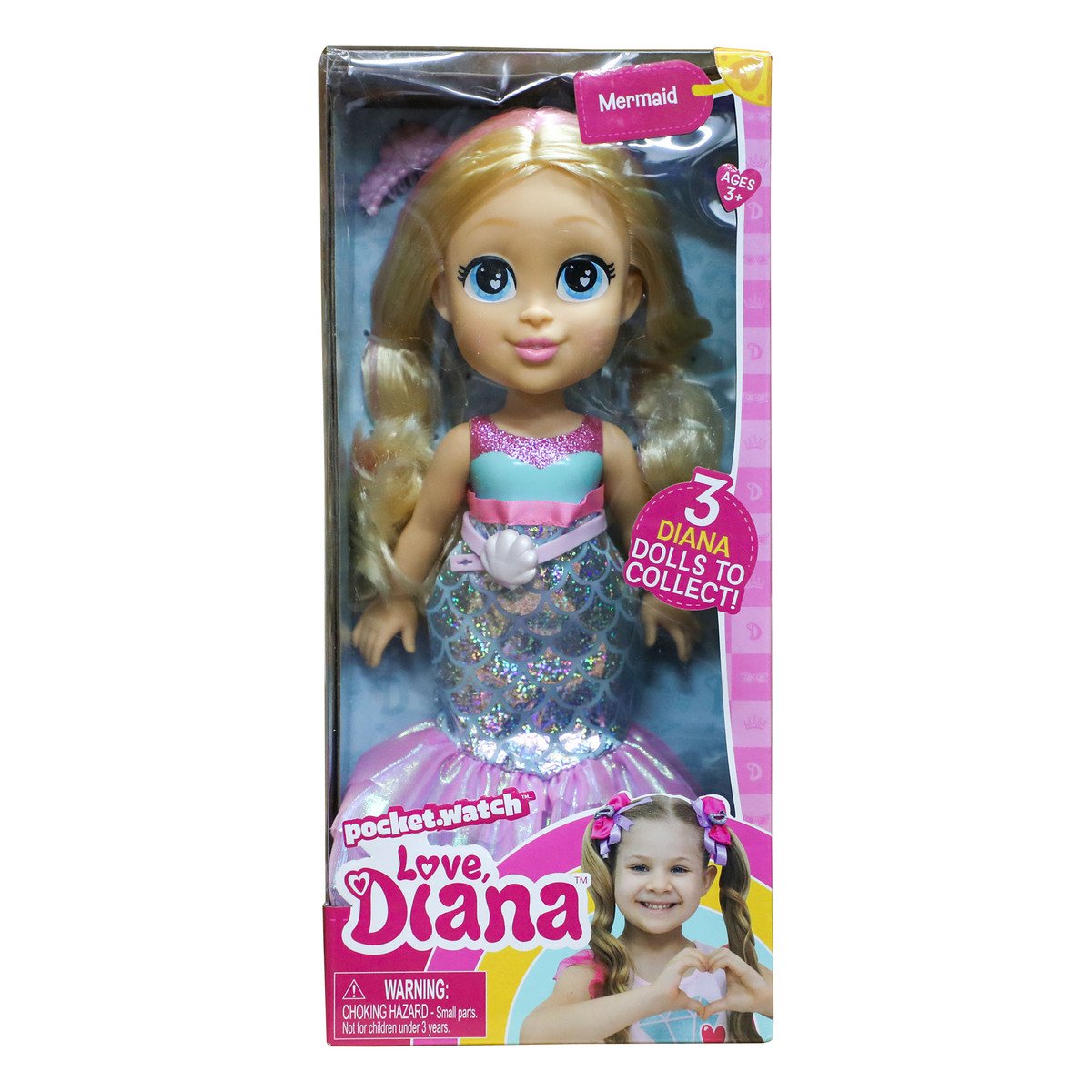Love Diana Mermaid 13Inch Doll 20940