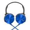 Sony Extra Bass Wired on-ear Headphone MDR-XB450AP Blue