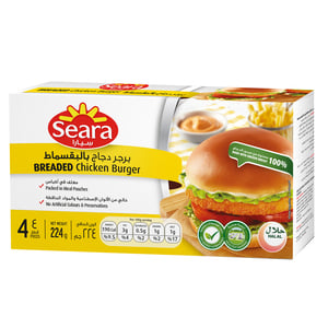 Seara Breaded Chicken Burger 224g