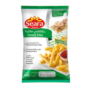 اشتري قم بشراء Seara French Fries 9mm 1 kg Online at Best Price من الموقع - من لولو هايبر ماركت French Fries في الامارات