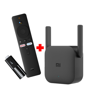 Mi Full HD Android TV Stick With Remote MDZ-24 + Mi Wi-Fi Range Extender Pro R03