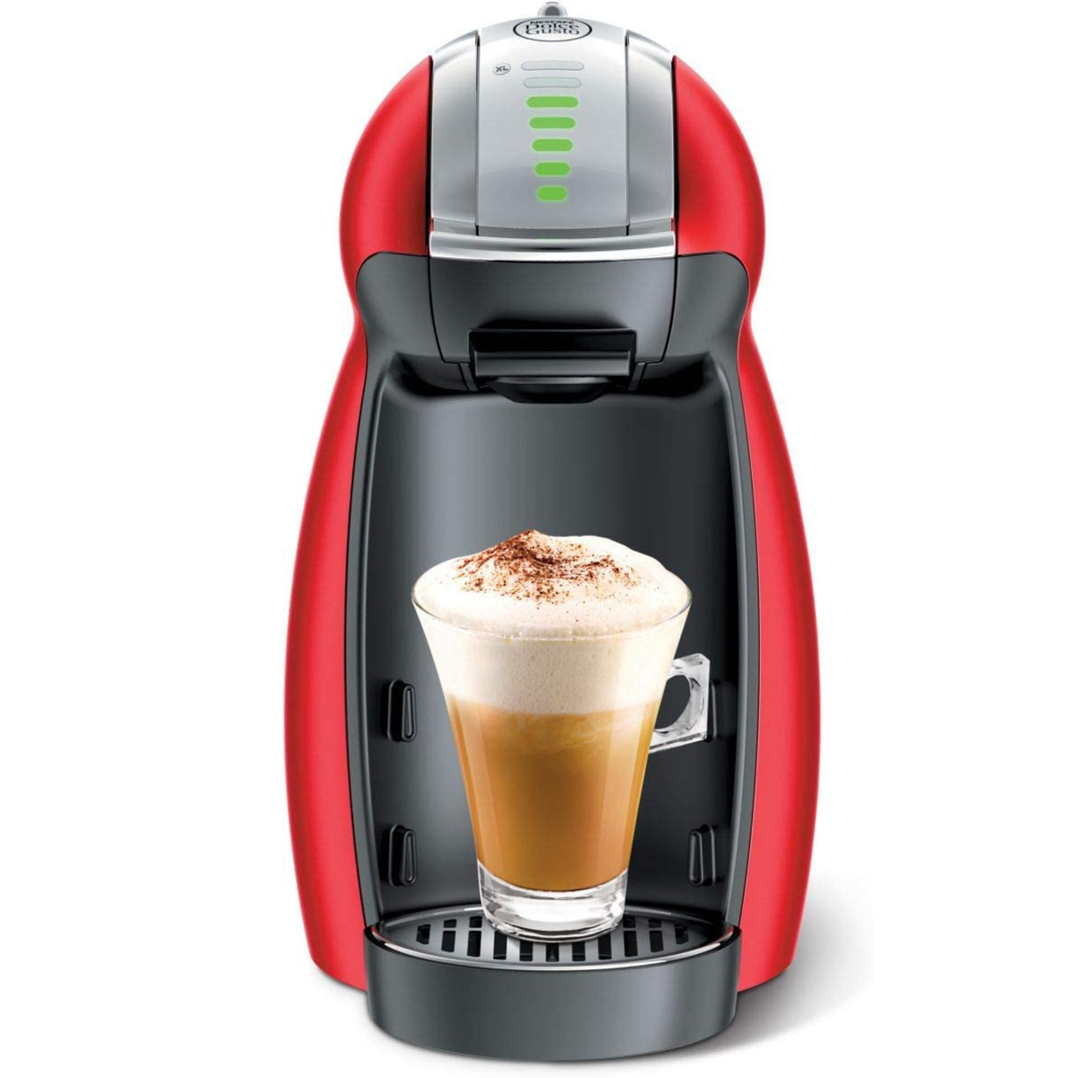 væsentligt Skinnende fire gange Nescafe Dolce Gusto Coffee Maker GENIO 2 Red Online at Best Price | Coffee  Makers | Lulu Qatar