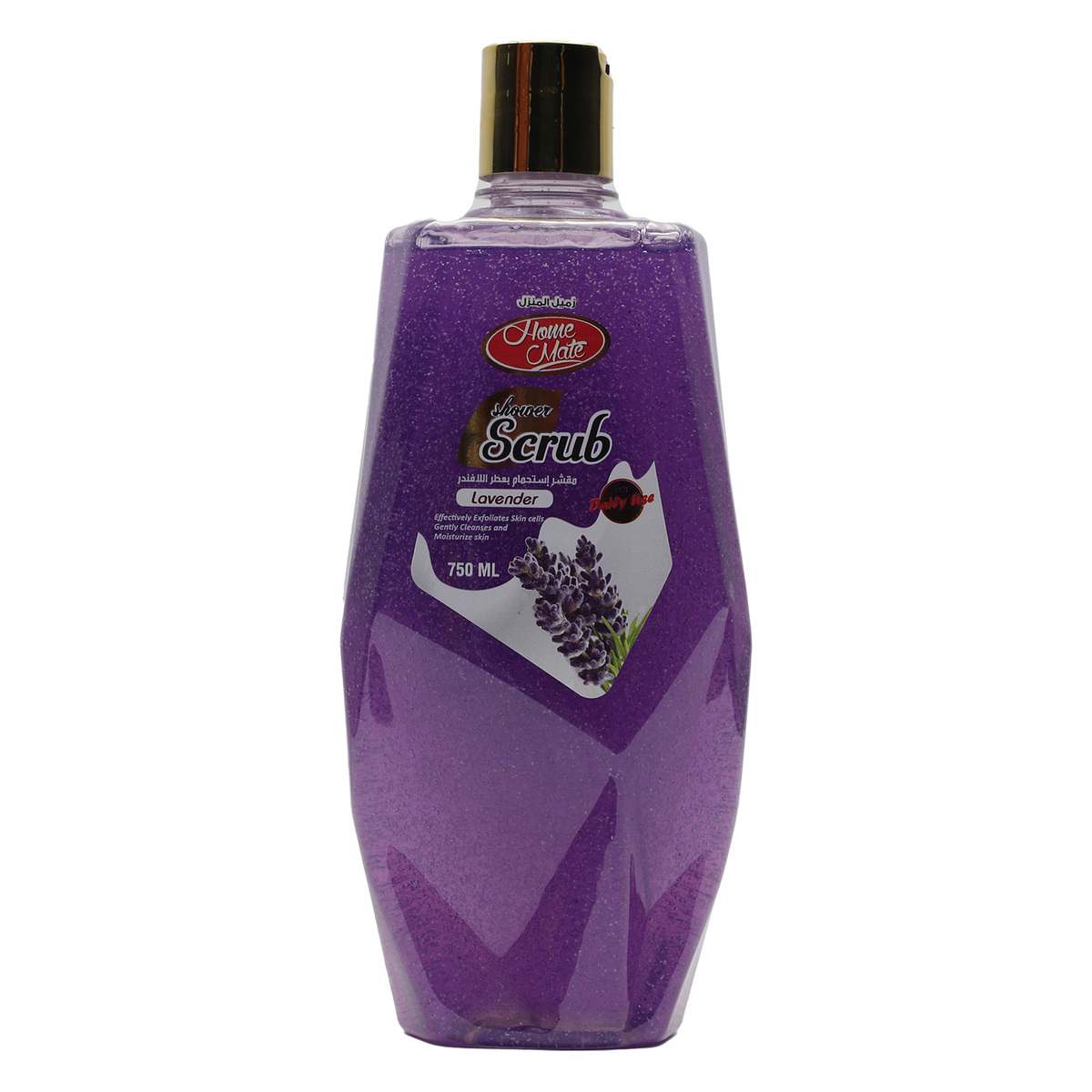 Home Mate Lavender Shower Gel Scrub 750 ml