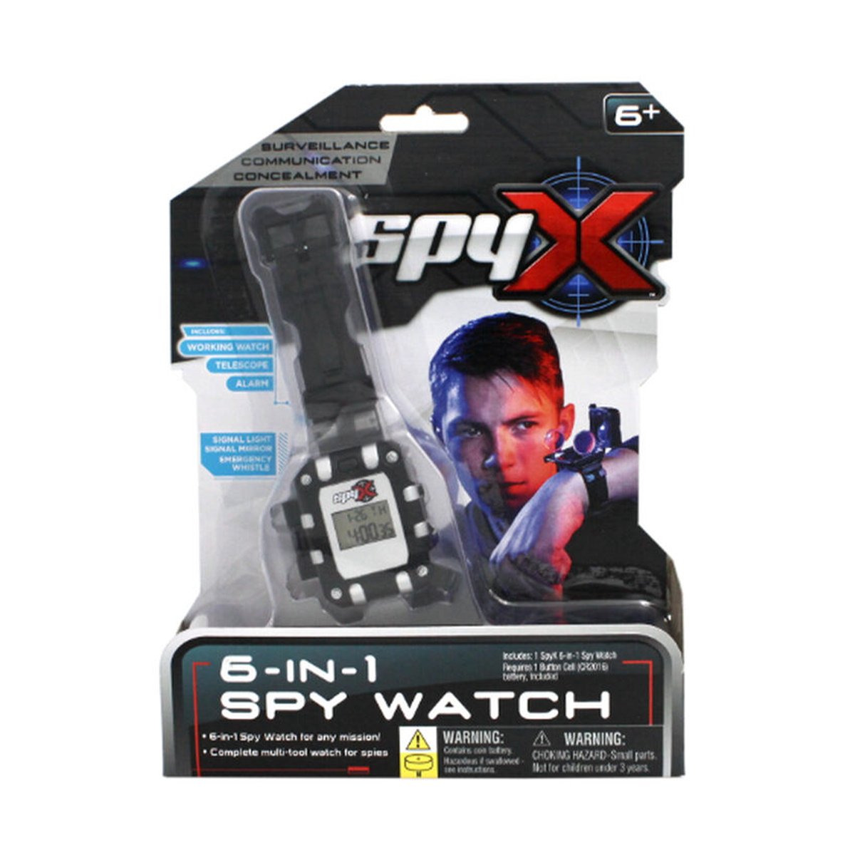 Spyx 6-IN-1 Spy Watch 10501