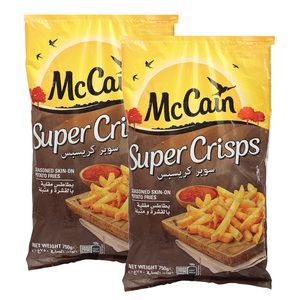McCain Super Crisps Seasoned Potato Fries Value Pack 2 x 750 g