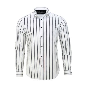 Killer Men's Casual Shirt Long Sleeve 1583-White, XX-Large
