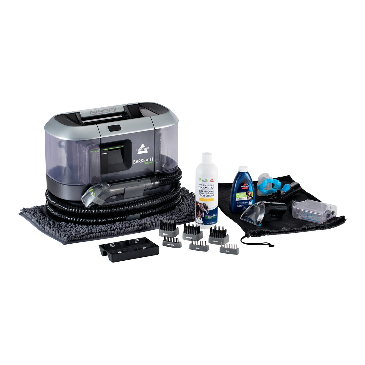 Bissell BARKBATH 2in1 Dog Bath & Grooming  & Portable Deep Wet & Dry Vacuum Cleaner 31149 2LTR 475W