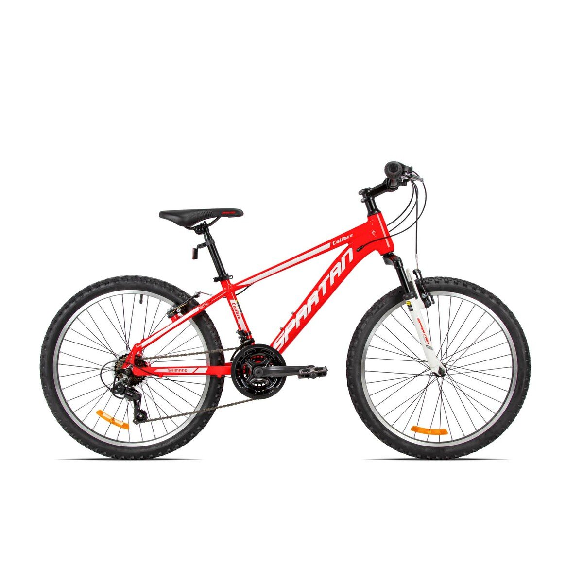 Spartan Bicycle 24" Calibre Hardtail MTB - Flame Red SP-3174