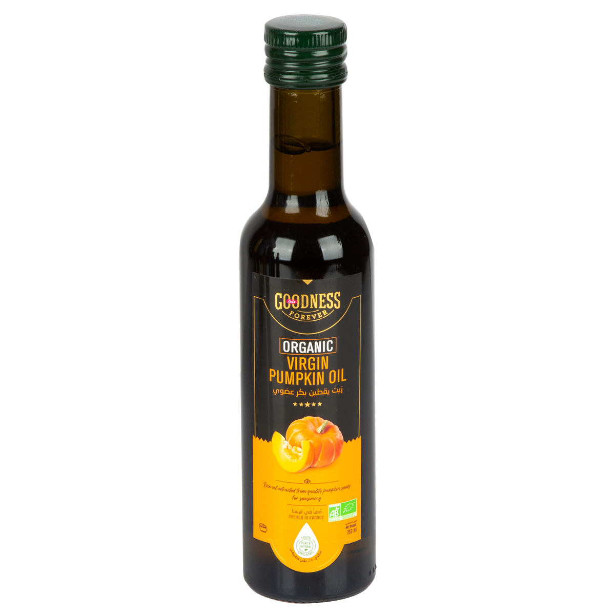 Goodness Organic Virgin Pumpkin Oil 250ml