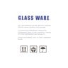Crystal Drops Glass Long Tumbler BJB4009 6pcs