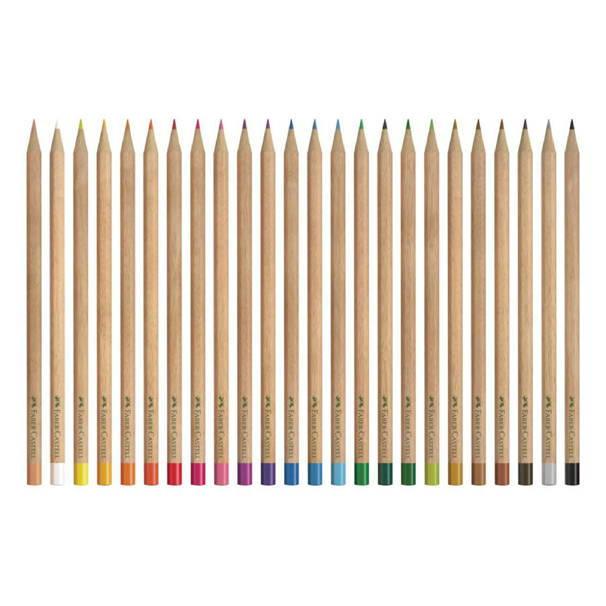 فابل كاستل أقلام تلوين طبيعية، العبوة 24 قطعة ، FCI115024