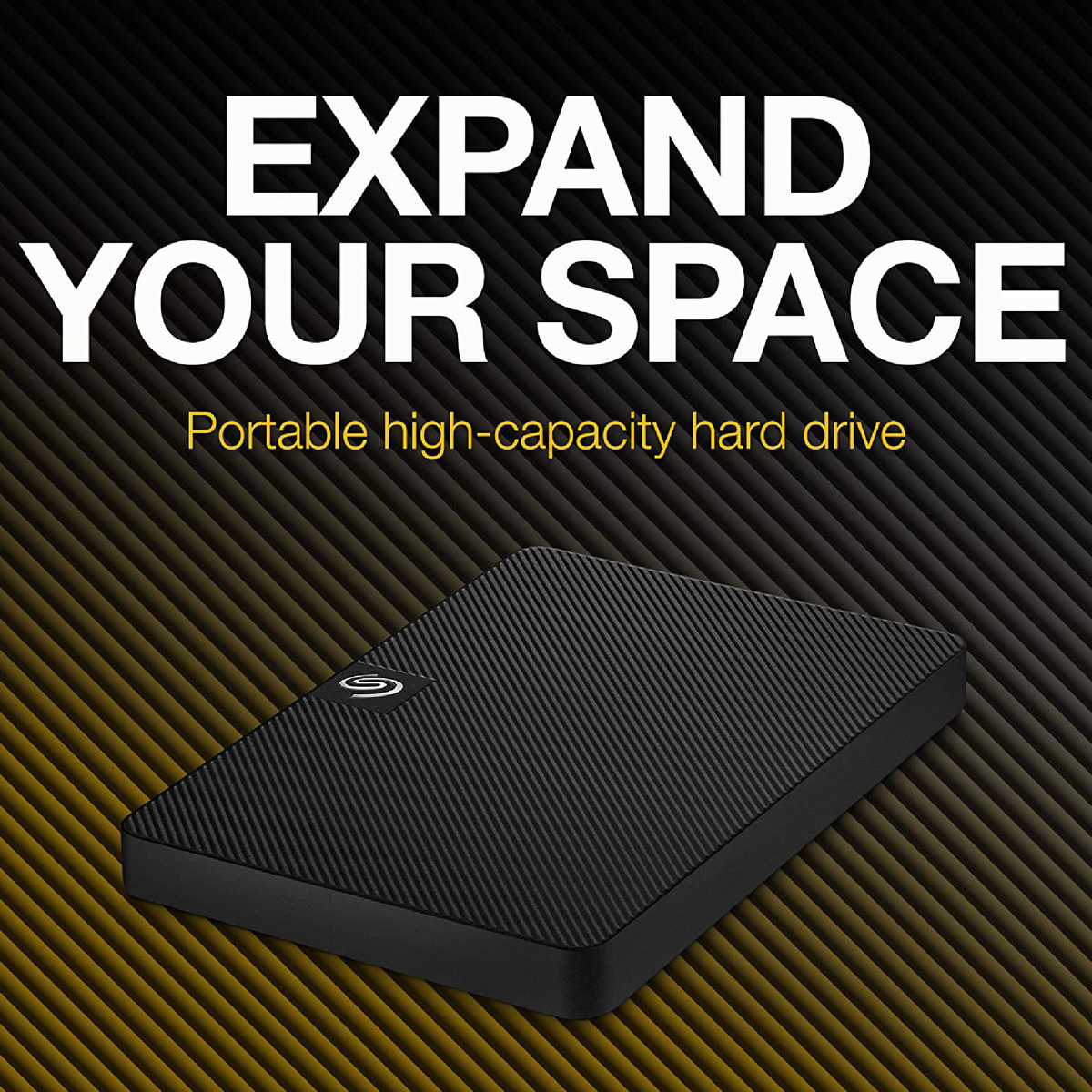 Seagate Expansion, 1TB, External Hard Drive HDD, 2.5 Inch, USB 3.0,STKM4000400, Black