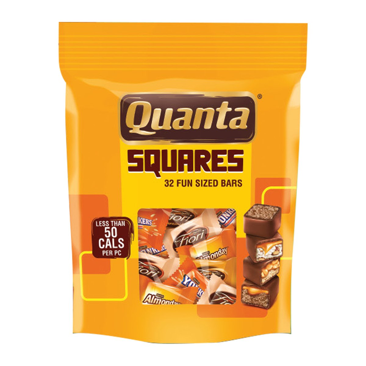 Quanta Squares Minis Milk Chocolate 344 g
