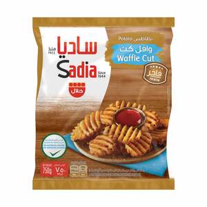 Buy Sadia Potato Waffle Cut 750 g Online at Best Price | Potato products | Lulu Kuwait in UAE