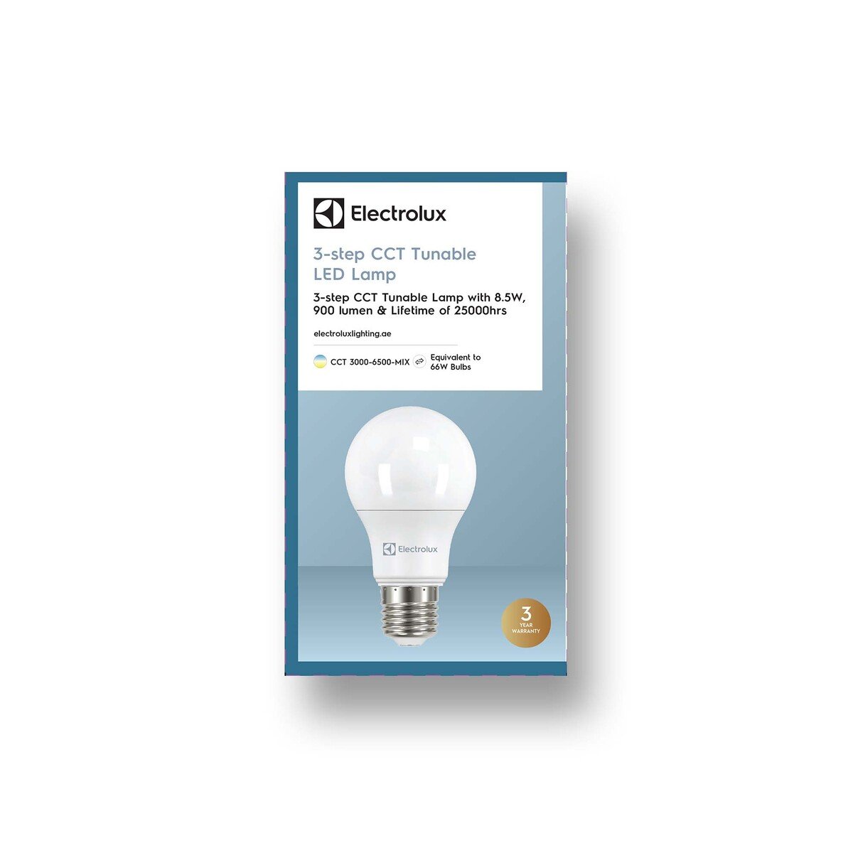 Electrolux Tunable Lamp E27 2pcs A60 8.5W
