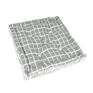 Homewell Box Cushion 40x40cm Green