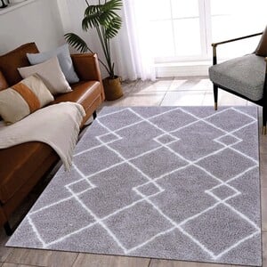 Homewell Polyester Carpet 160x230cm BHD05 Silver