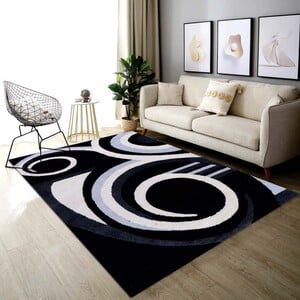 Homewell Polyester Carpet 120x180cm BHD02 Grey