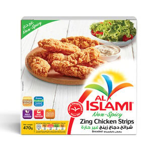 Al Islami Zing Chicken Strips Non-Spicy 470g