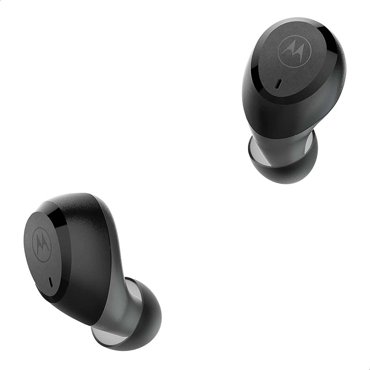 Motorola Moto Buds 100, True Wireless Bluetooth Waterproof Earbuds with Portable Charging Case,Black
