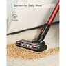 Eufy RoboVac X8 Hybrid Robotic Vacuum Cleaner Black + HomeVac S11 Lite Cordless Stick Vacuum Cleaner Red