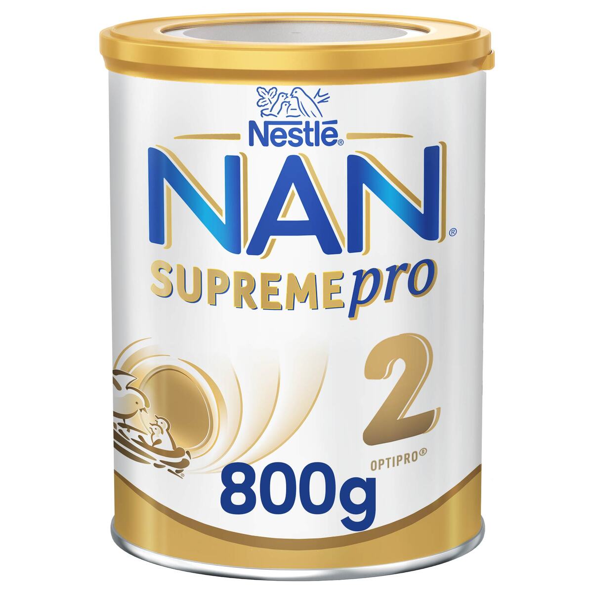 اشتري قم بشراء Nestle NAN Supreme Pro 2 Infant Formula From 6-12 Months 800 g Online at Best Price من الموقع - من لولو هايبر ماركت Bab.MilkPwdr&Formula في الكويت