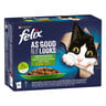 Purina Felix As Good As It Looks Vegetable Selection In Jelly 12 x 85 g