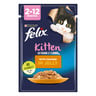 Purina Kitten Felix As Good As It Looks With Chicken In Jelly For 2-12 Months 85 g