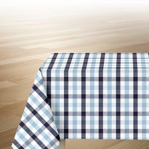 Homewell Cotton Table Cloth Check 135x180cm Assorted Per Pc