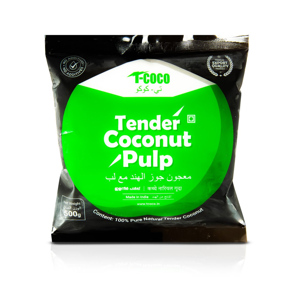T-Coco Tender Coconut Pulp 500g
