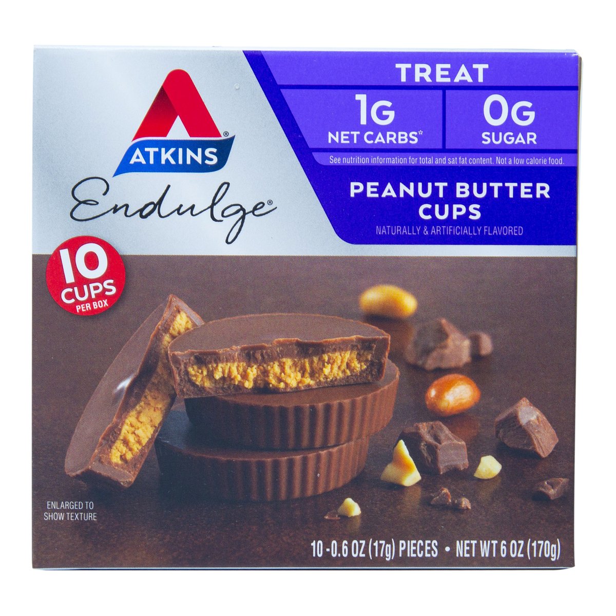 Atkins Endulge Peanut Butter Cups 10 x 17 g