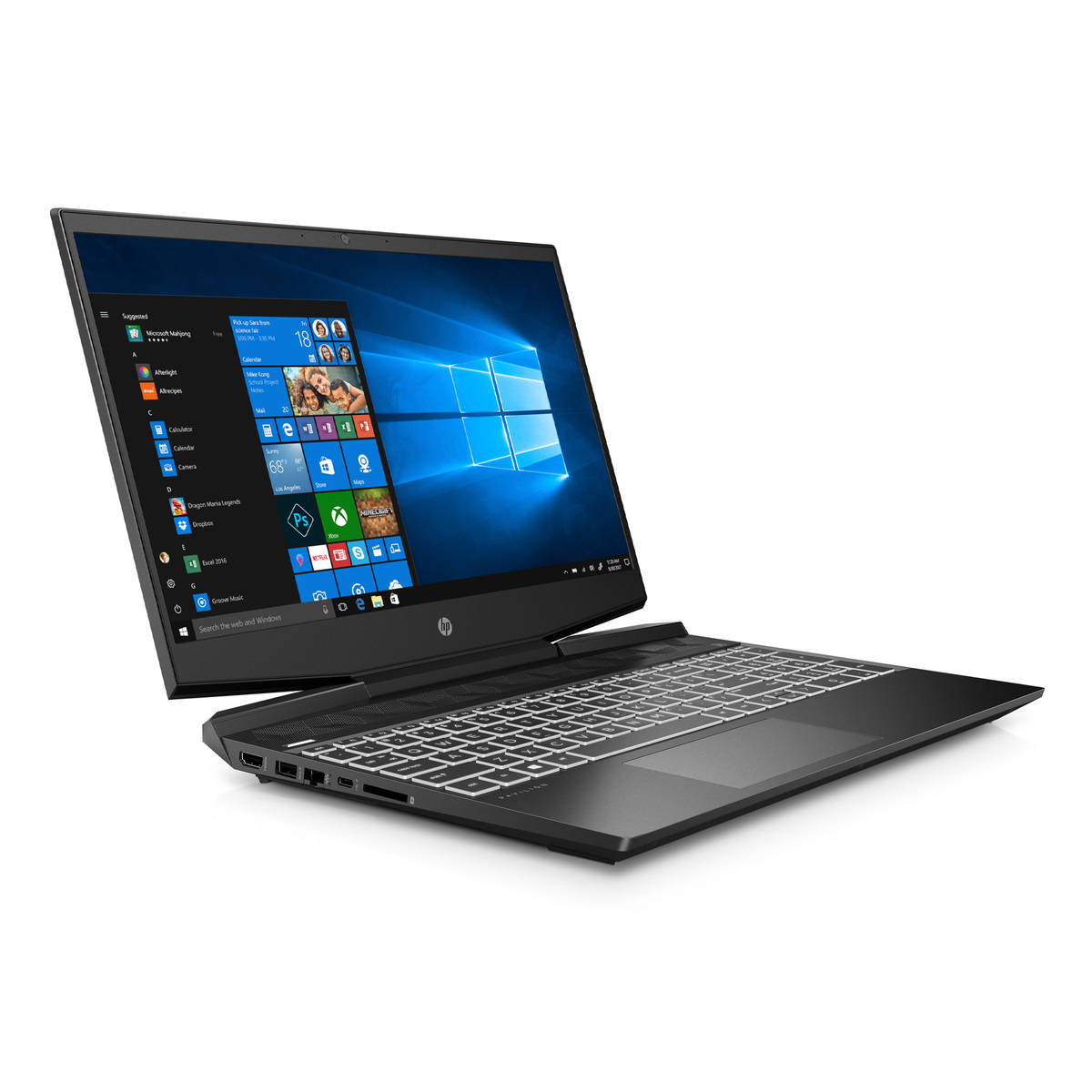 HP Pavilion Gaming Laptop 15.6" FHD,15-DK2110NE (600N2EA) Intel® Core™ i7 processor,16GB RAM,1TB SSD,NVIDIA® GeForce RTX™ 3050 Ti Graphics,Windows 11,Shadow Black
