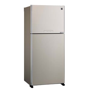 Sharp Double Door Refrigerator E-Pro Inverter Series 750LTR SJ-SMF750-BE3 Beige with Plasmacluster Made in Thailand