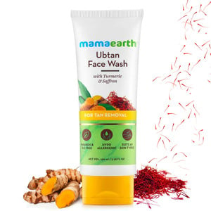 Mamaearth Ubtan Face Wash for Tan Removal 100 ml
