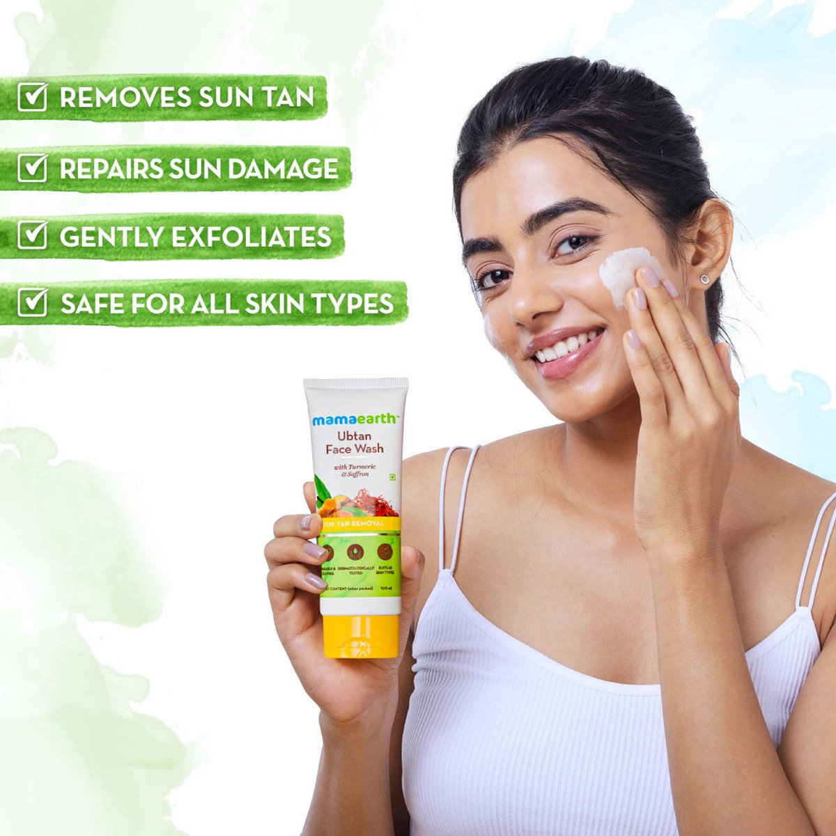 Mamaearth Tea Tree Facewash for Acne & Pimples 100 ml