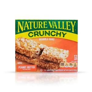 Nature Valley Crunchy Granola Bars Peanut Butter 12pcs 253g