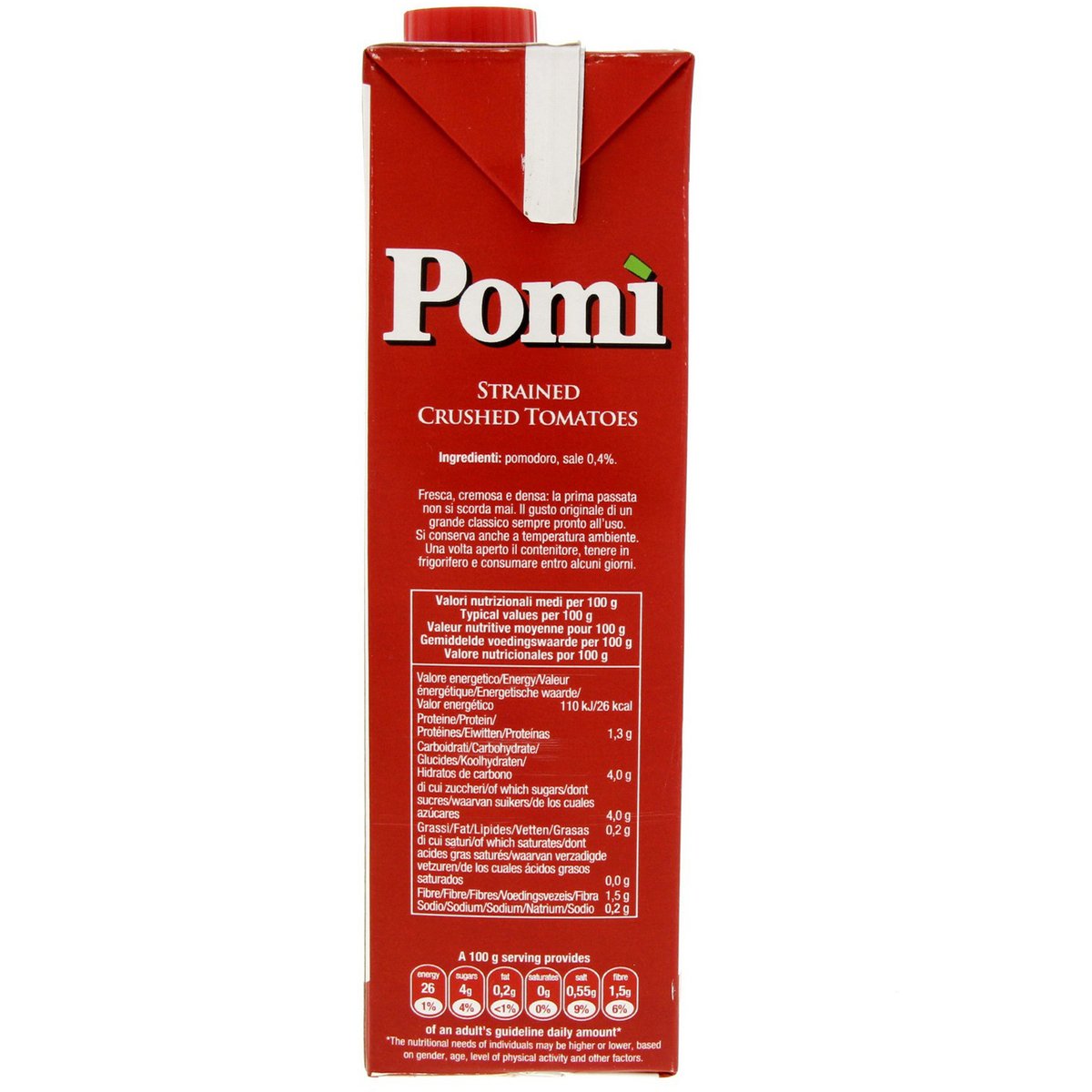 Pomi Strained Crushed Tomato 1 kg