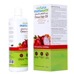 Mamaearth Onion Hair Oil for Hair Regrowth & Hair Fall Control 250 ml