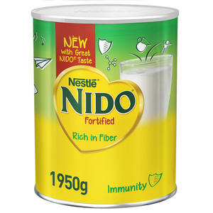 Nestle Nido Fortified Milk Powder Rich in Fiber 1.95kg