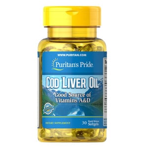 Puritan's Pride Cod Liver Oil 30pcs