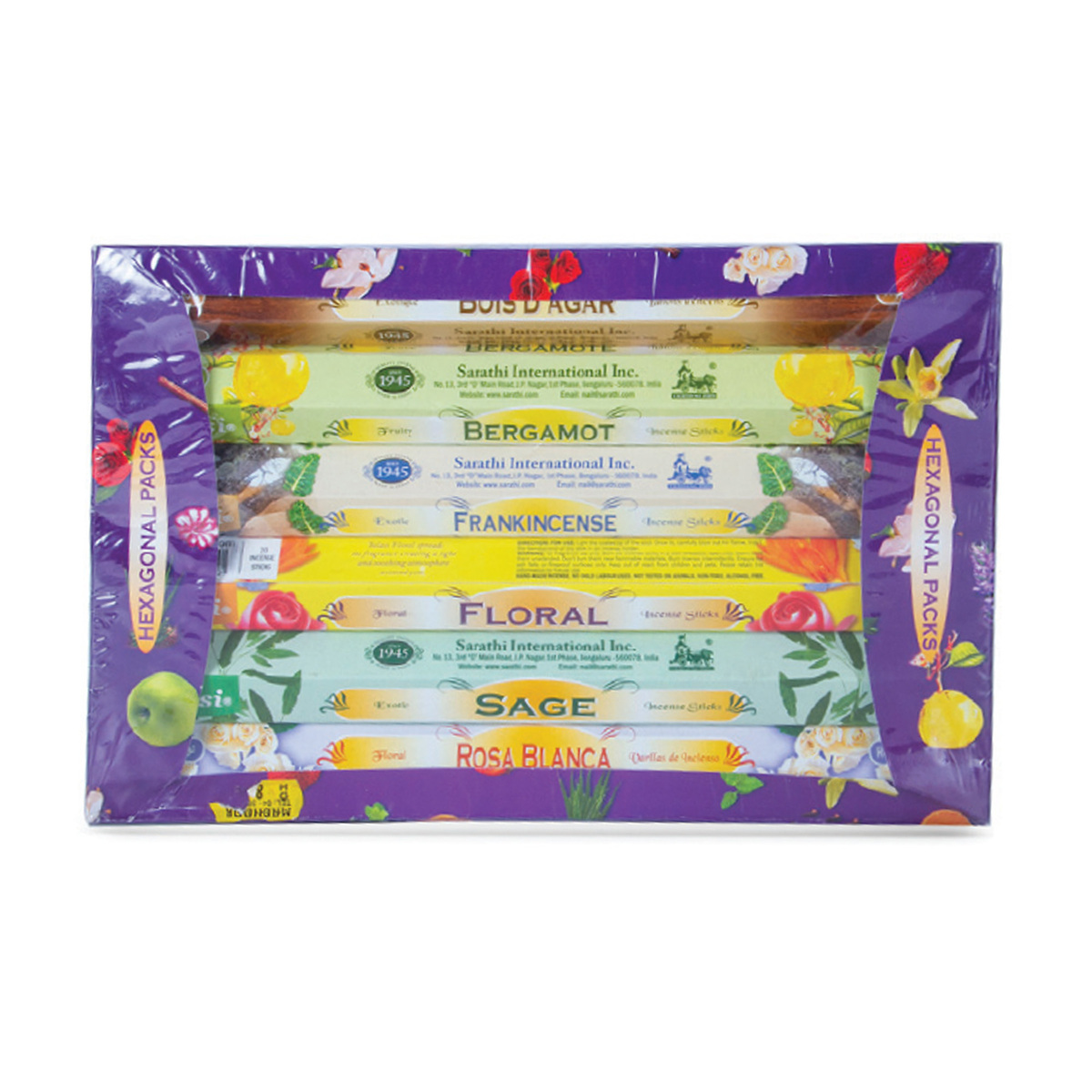 Madhoor Incense Sticks Multi Gift Pack 6pcs