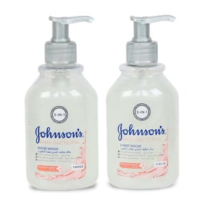 Johnson's Anti-Bacterial Hand Wash Almond Blossom 300 ml 1+1