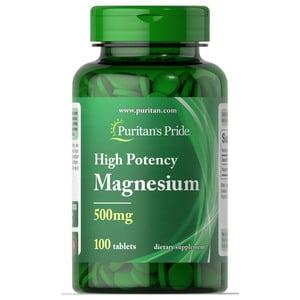 Puritan's Pride High Potency Magnesium 500mg 100pcs