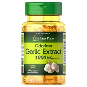 Puritan's Pride Odorless Garlic 1000mg 100pcs